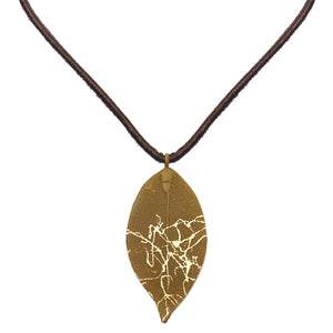 The Victoria Leaf Necklace