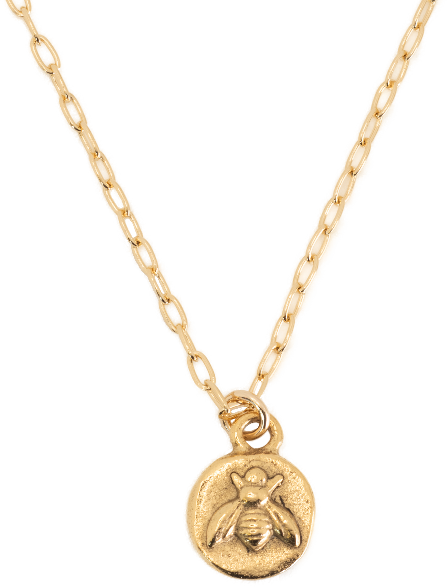 Bee strong Gold Necklace