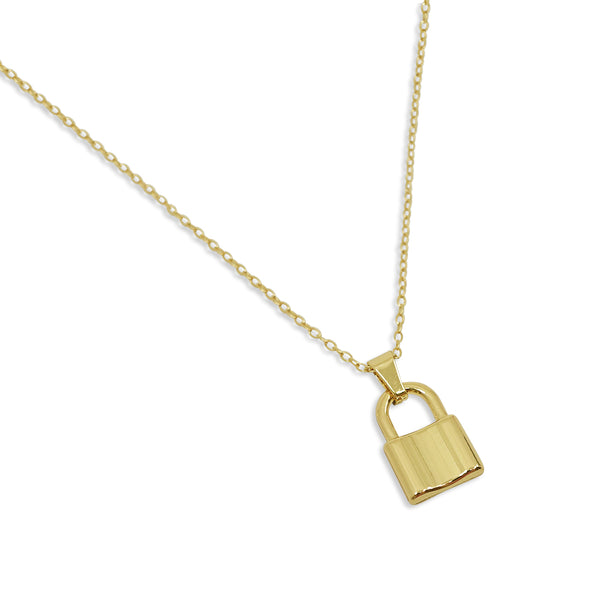 The Padlock Gold Necklace