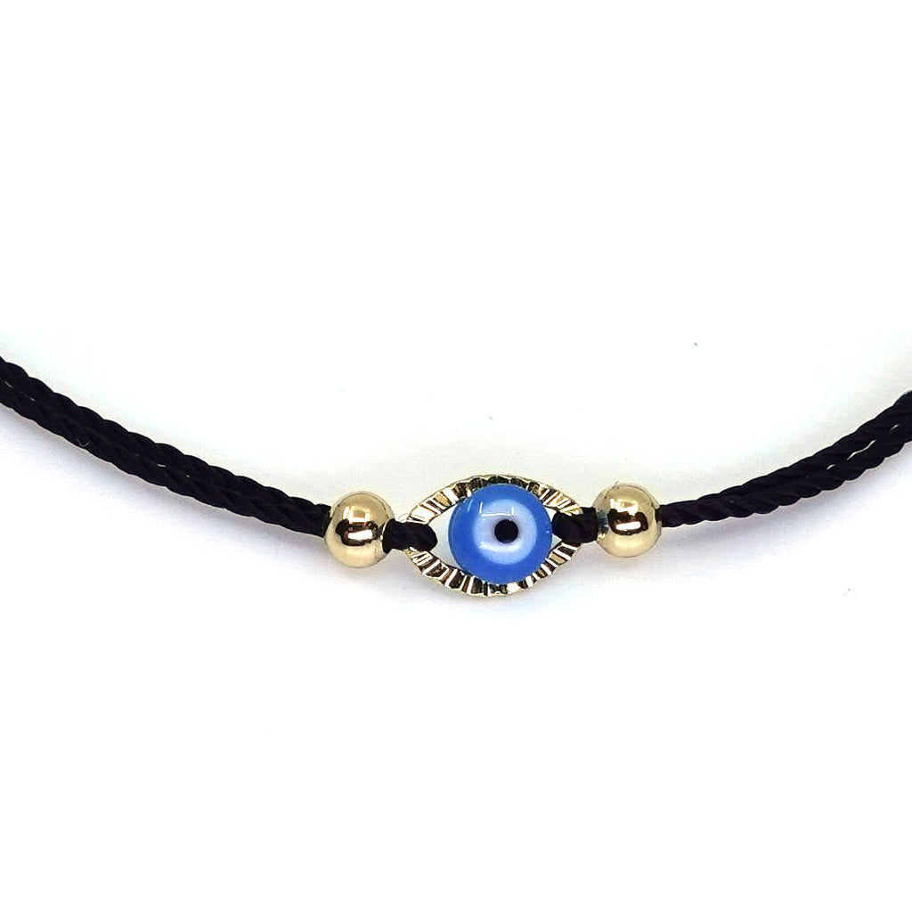 The Evil Eye Cord Bracelet – Love You More Designs