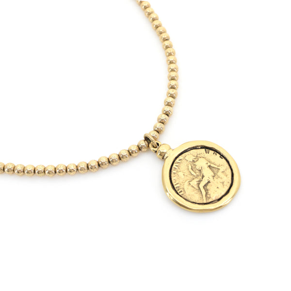Goddess Necklace - Gold Eternity Stretch Necklace