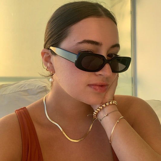 The Gold Herringbone Chain