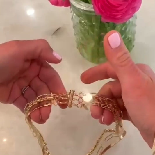 Detangler Layering Clasp for Gold Layered Necklaces