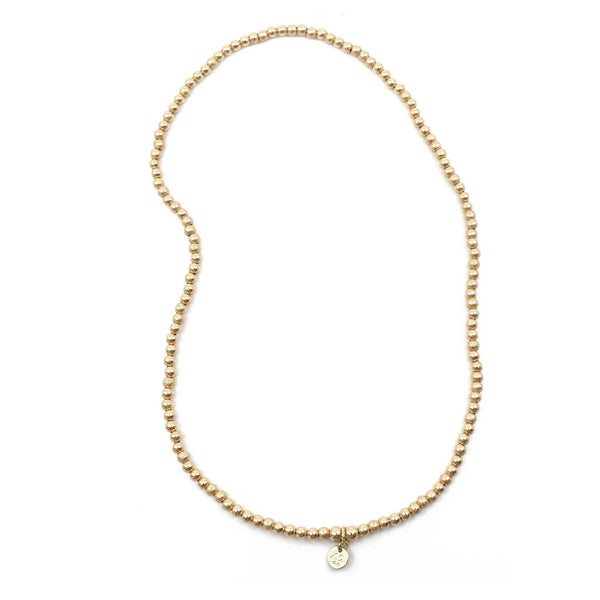Eternity Necklace in Gold
