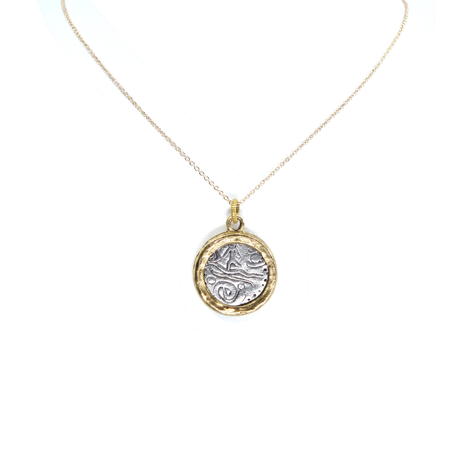 Neptune Coin Necklace