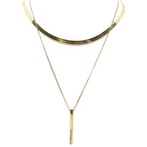 Gold Layered Necklace Set #5 - Save 20%!
