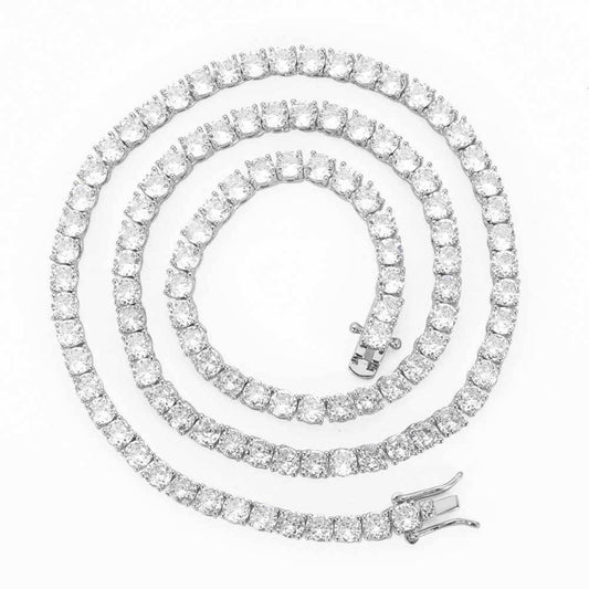The Silver Bling Tennis Bracelet