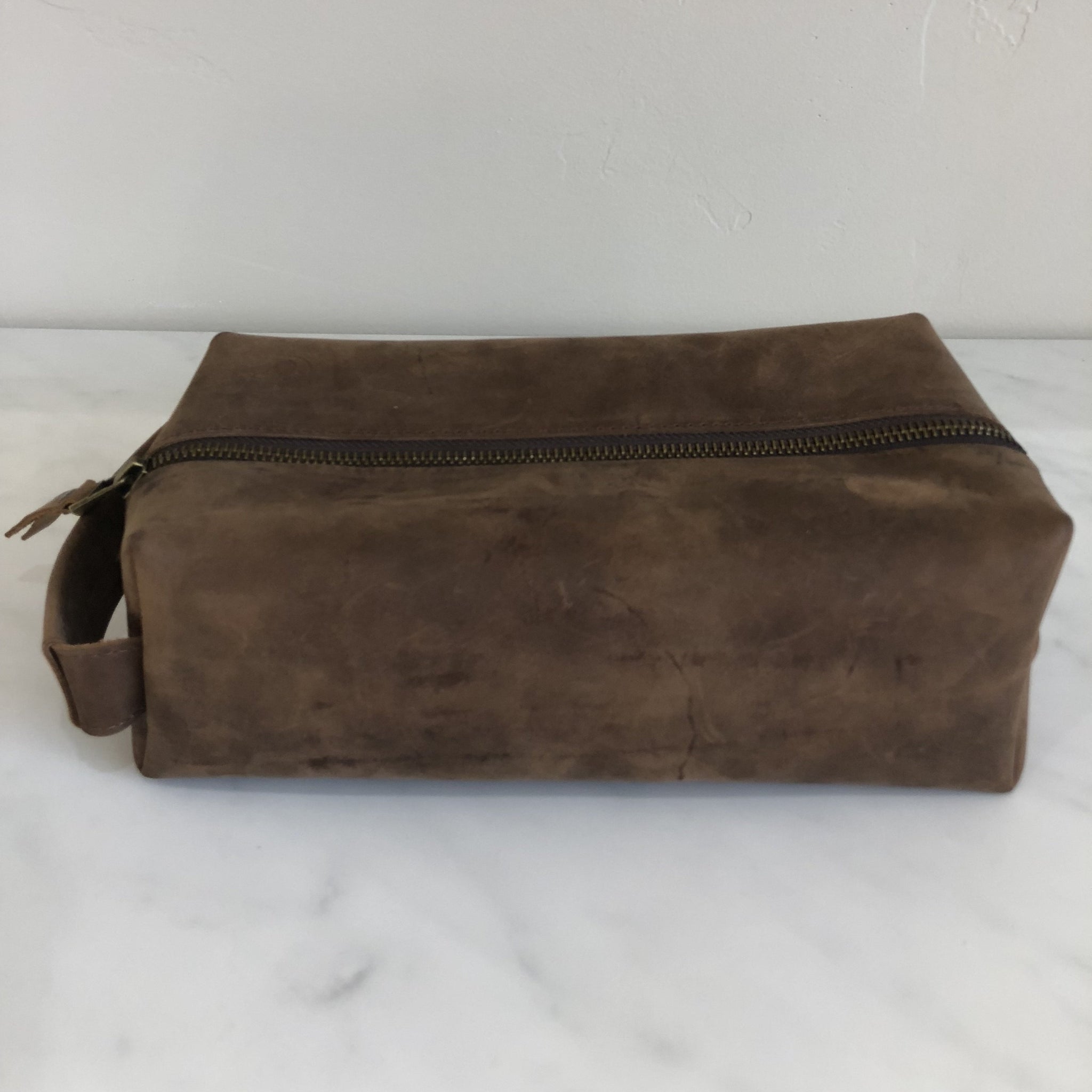Leather Dopp Kit