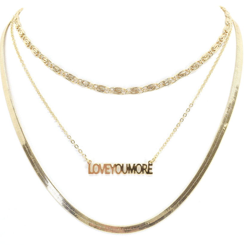 Gold Layered Necklace Sets
