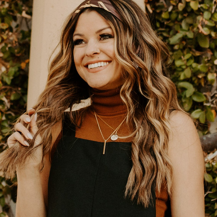 The Love You More Pin Drop Necklace