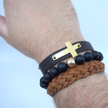The Stetson Cross Bracelet