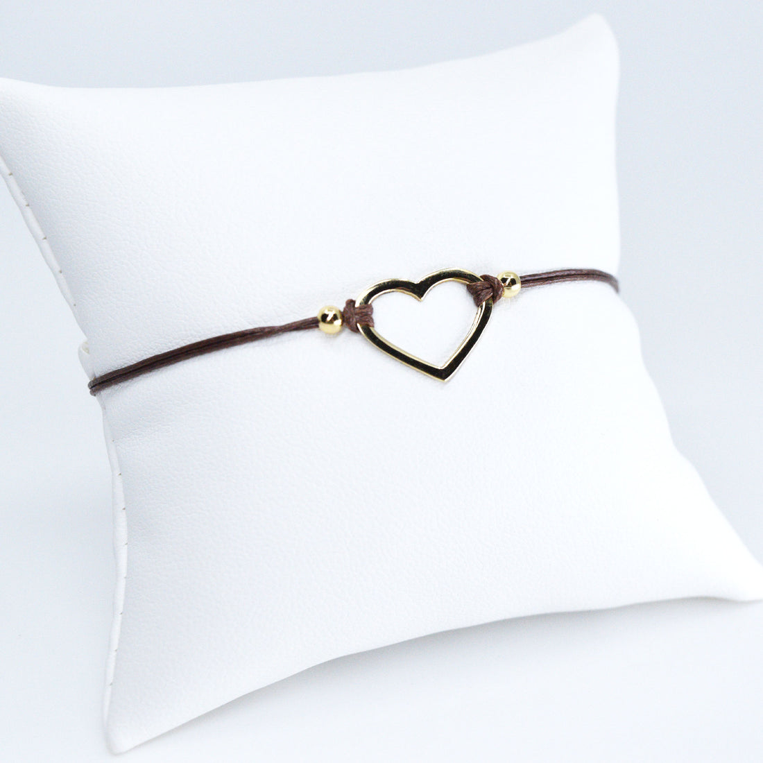 Savannah Cord Bracelet with Heart