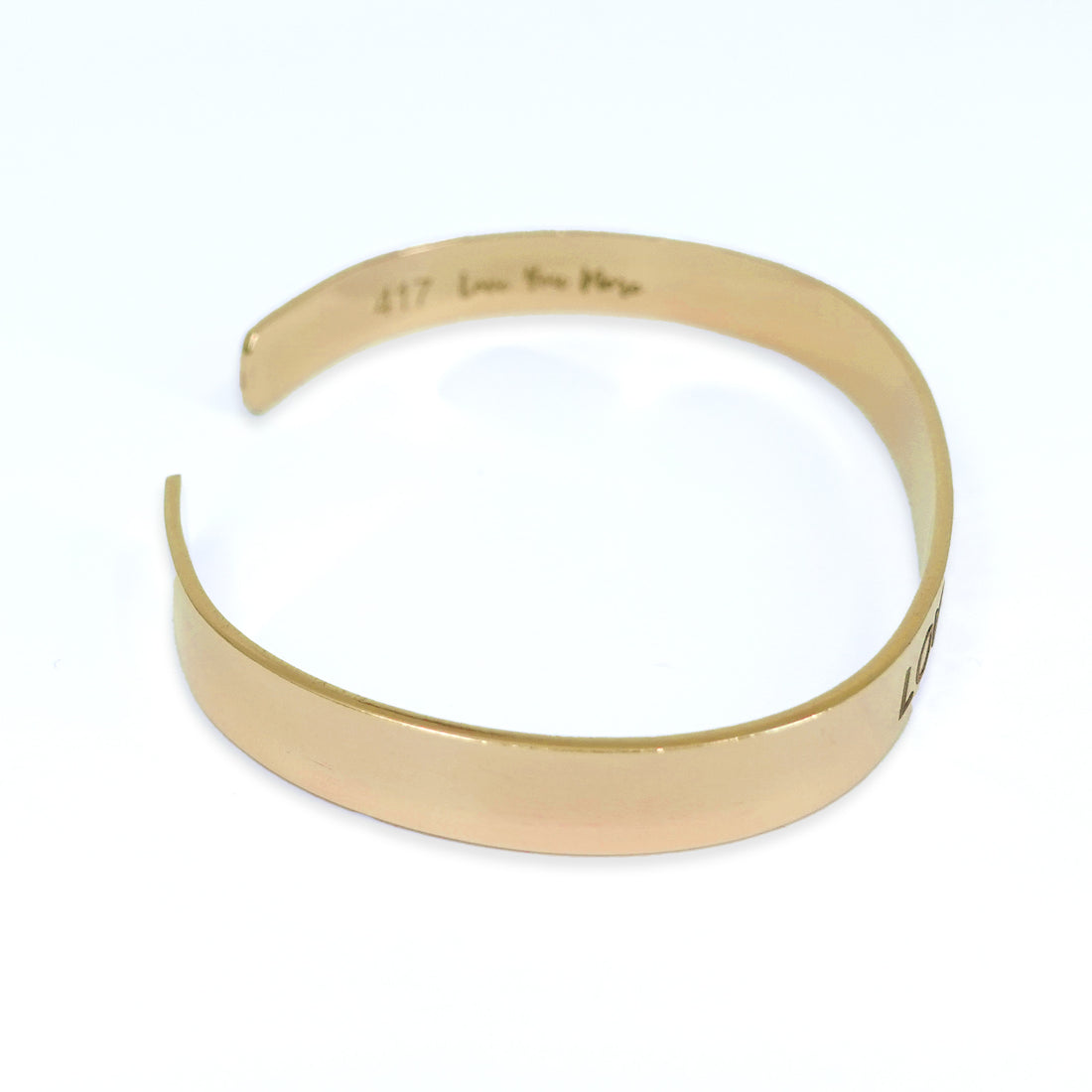 Benoit Love Cuff in 10kt & 14kt Gold