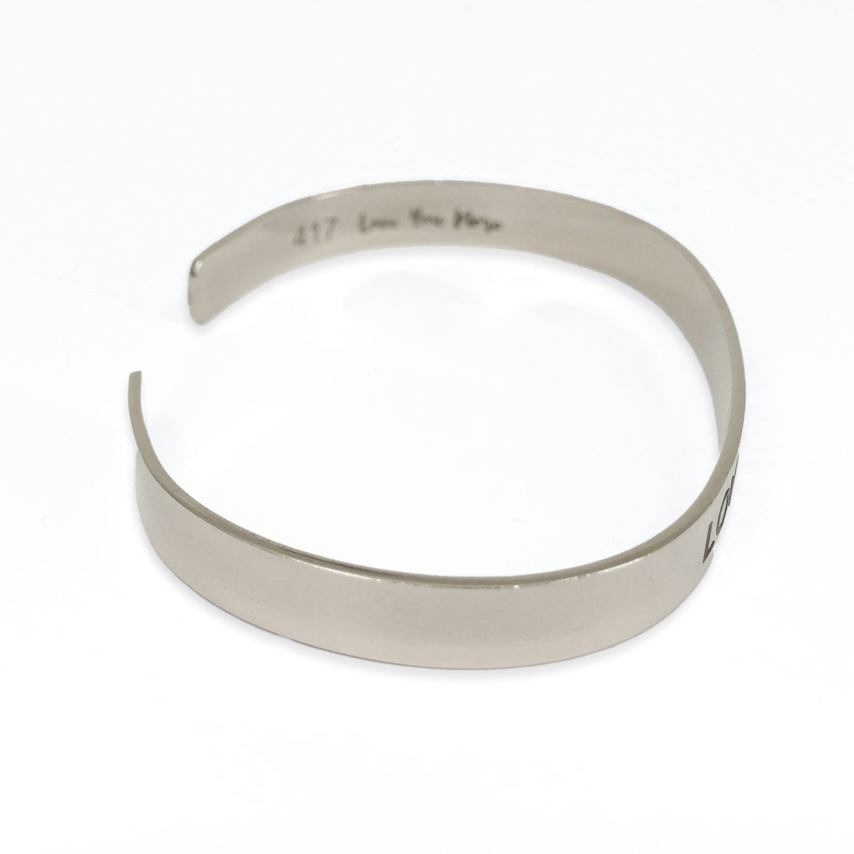 Benoit Love Cuff in Sterling Silver