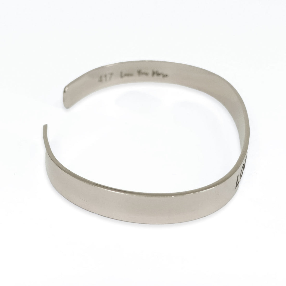 Benoit Love Cuff in Sterling Silver
