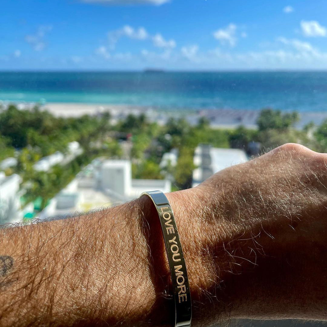 Benoit Love Cuff in 10kt & 14kt Gold