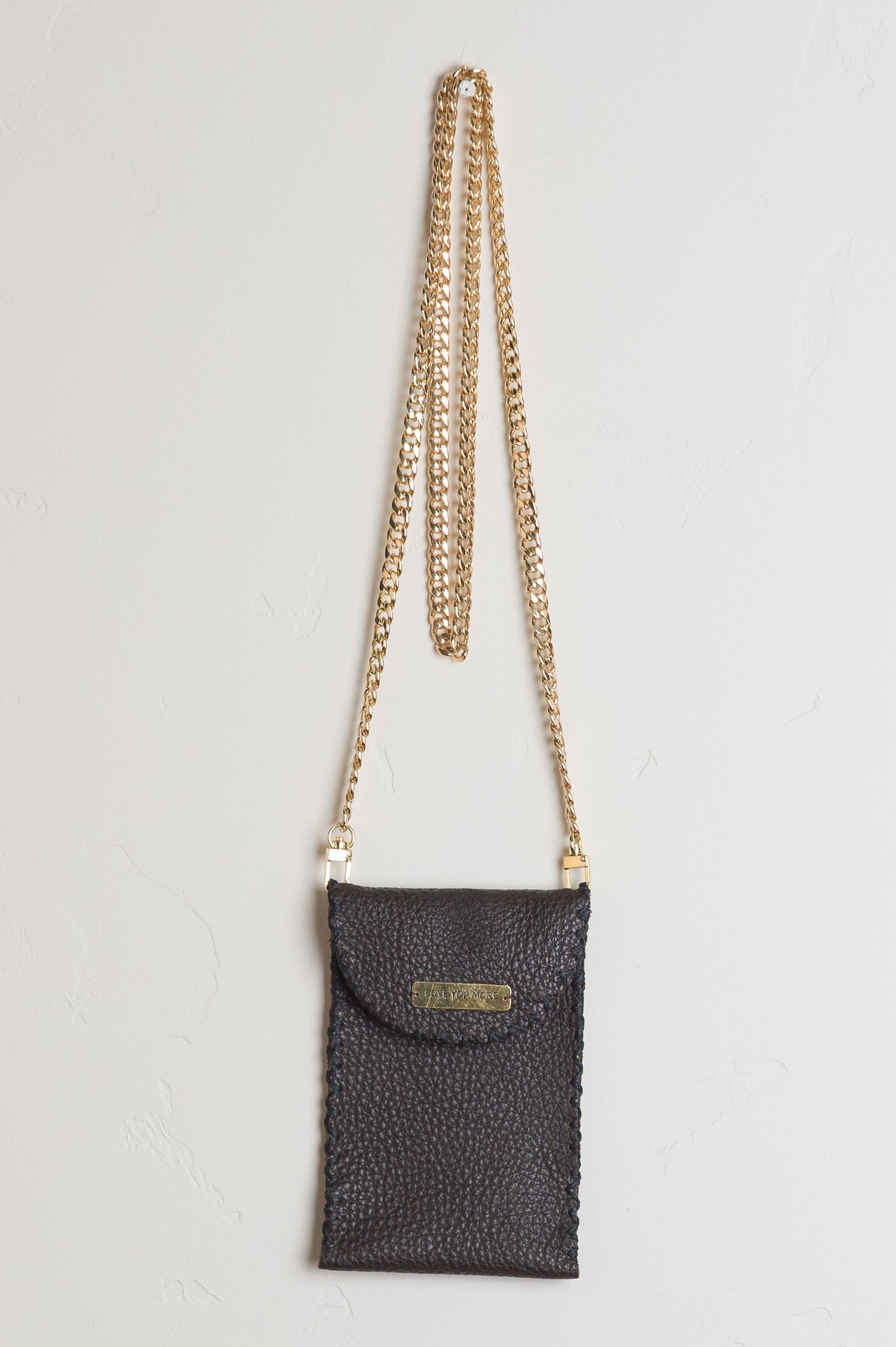 Cellphone Crossbody Leather Bag - Concert Ready