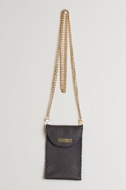 Cellphone Crossbody Leather Bag - Concert Ready