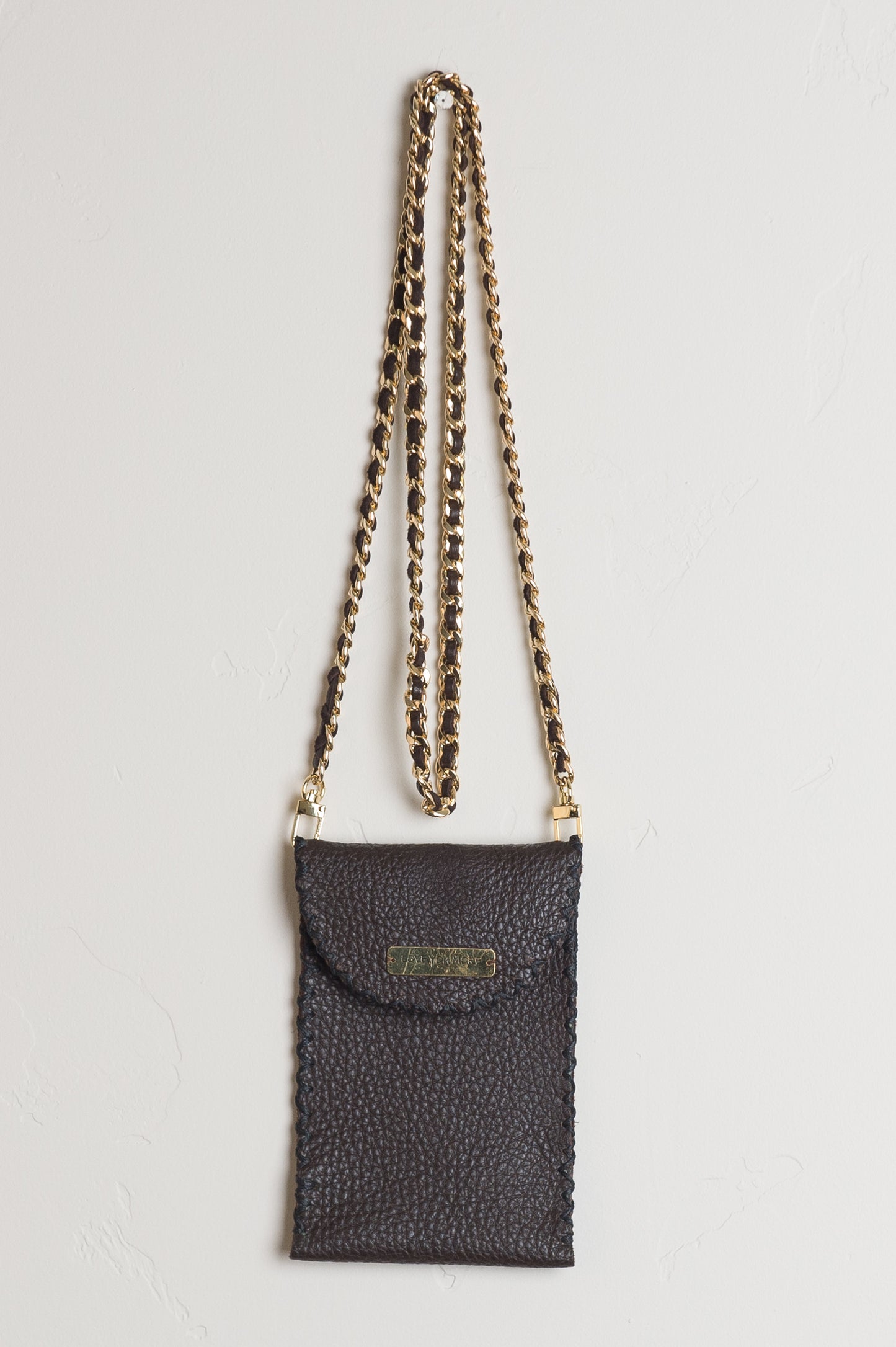 Cellphone Crossbody Leather Bag - Concert Ready