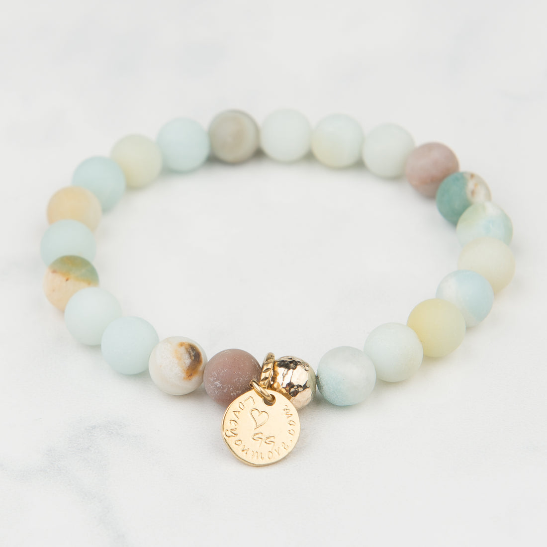 The Luna Bracelet in Ice
