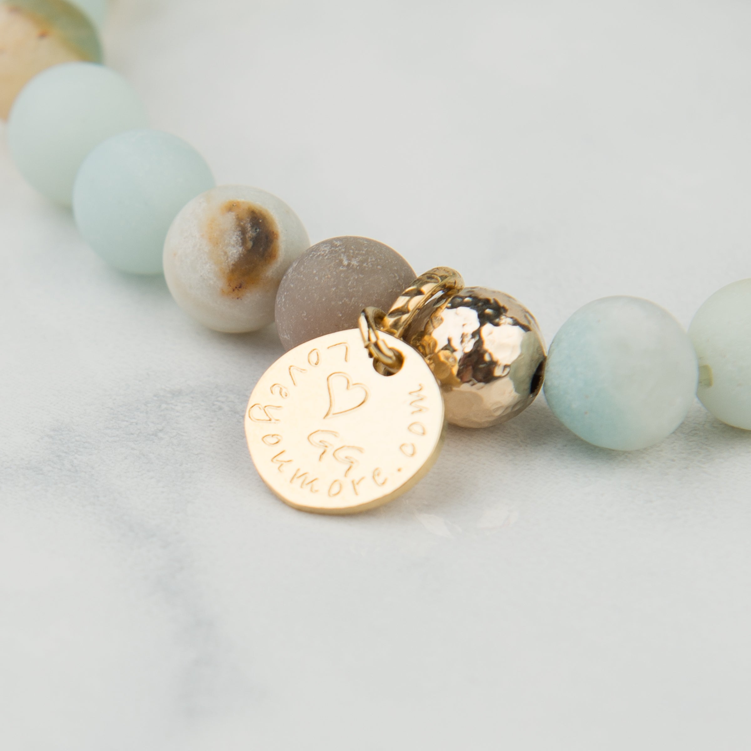 The Luna Bracelet in Ice