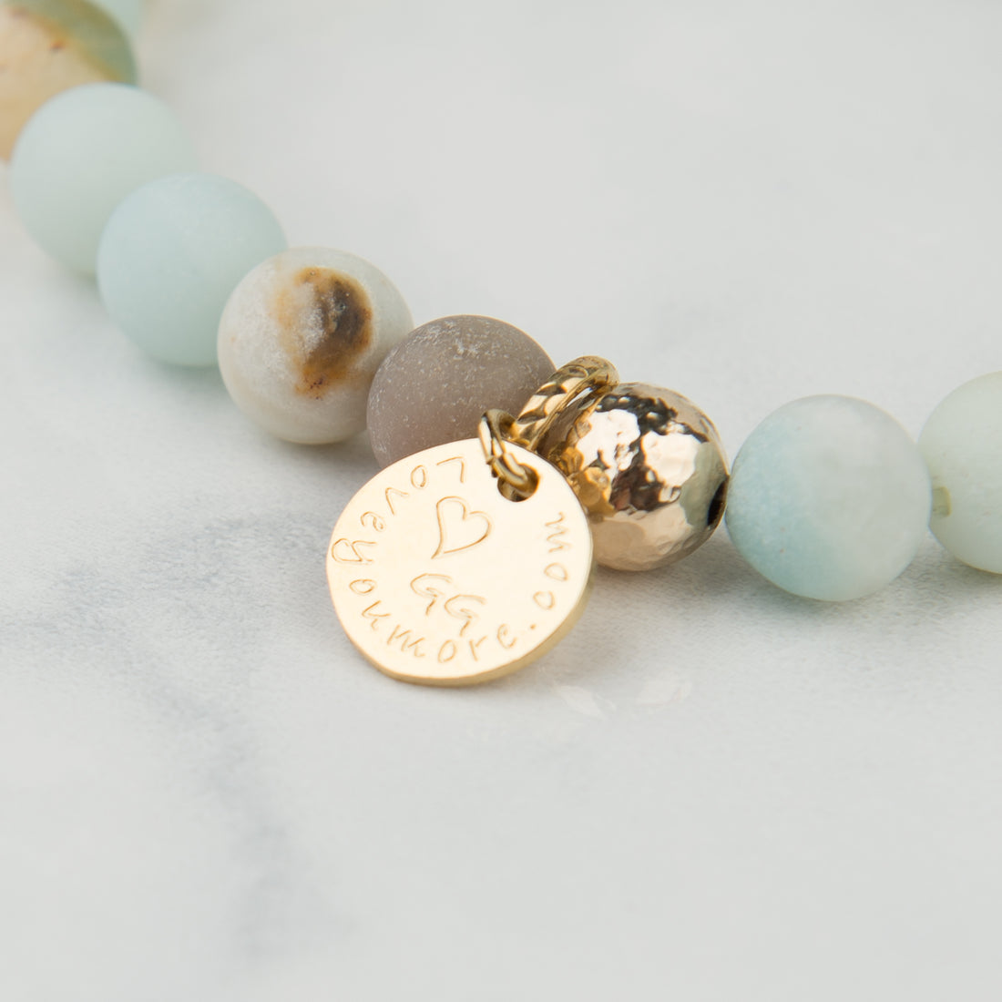 The Luna Bracelet in Ice