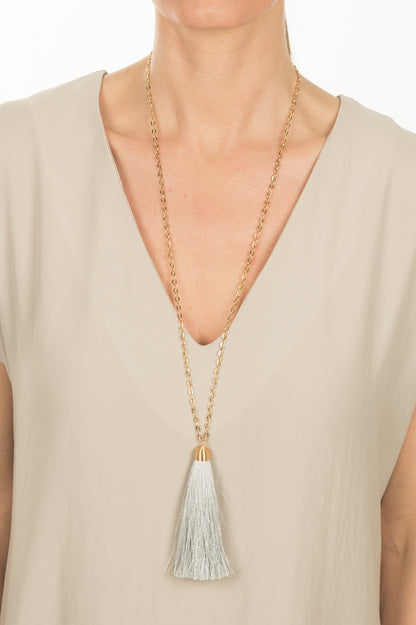 Tassel Pendant Necklace