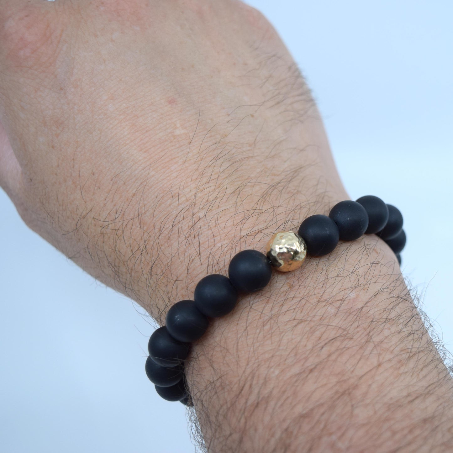 The Luna Bracelet in Black Onyx