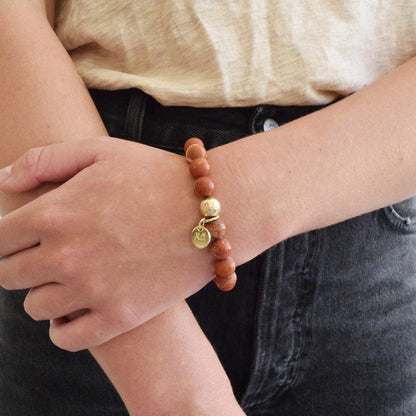 The Luna Bracelet in Sunset