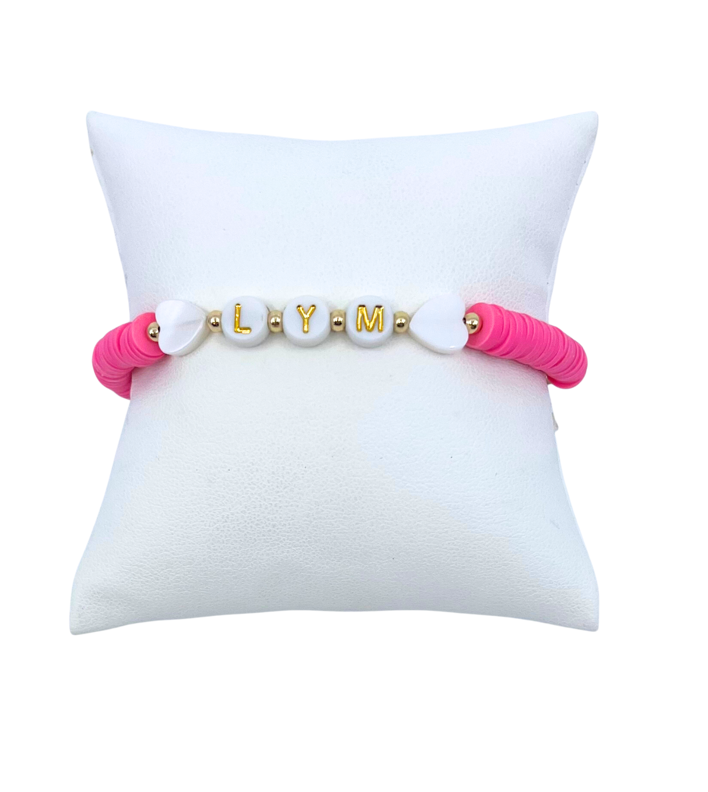 Alphabet Bead Cord Bracelet