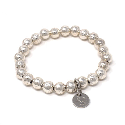 The Eternity Bracelet in Silver Shimmer