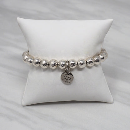 The Eternity Bracelet in Silver Shimmer