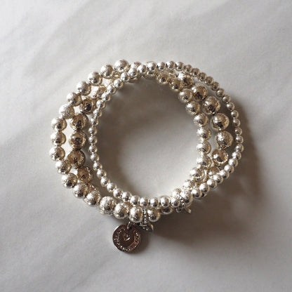 The Eternity Bracelet in Silver Shimmer