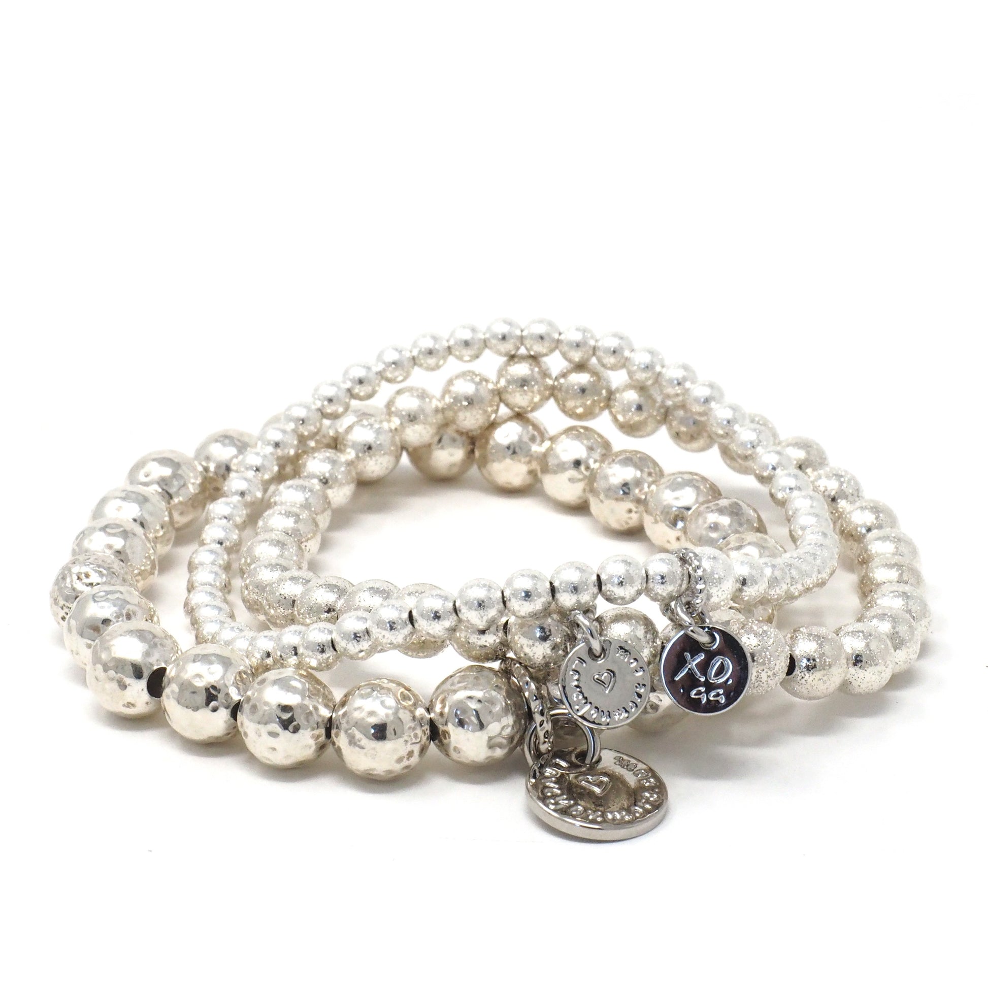 The Eternity Bracelet in Silver Shimmer