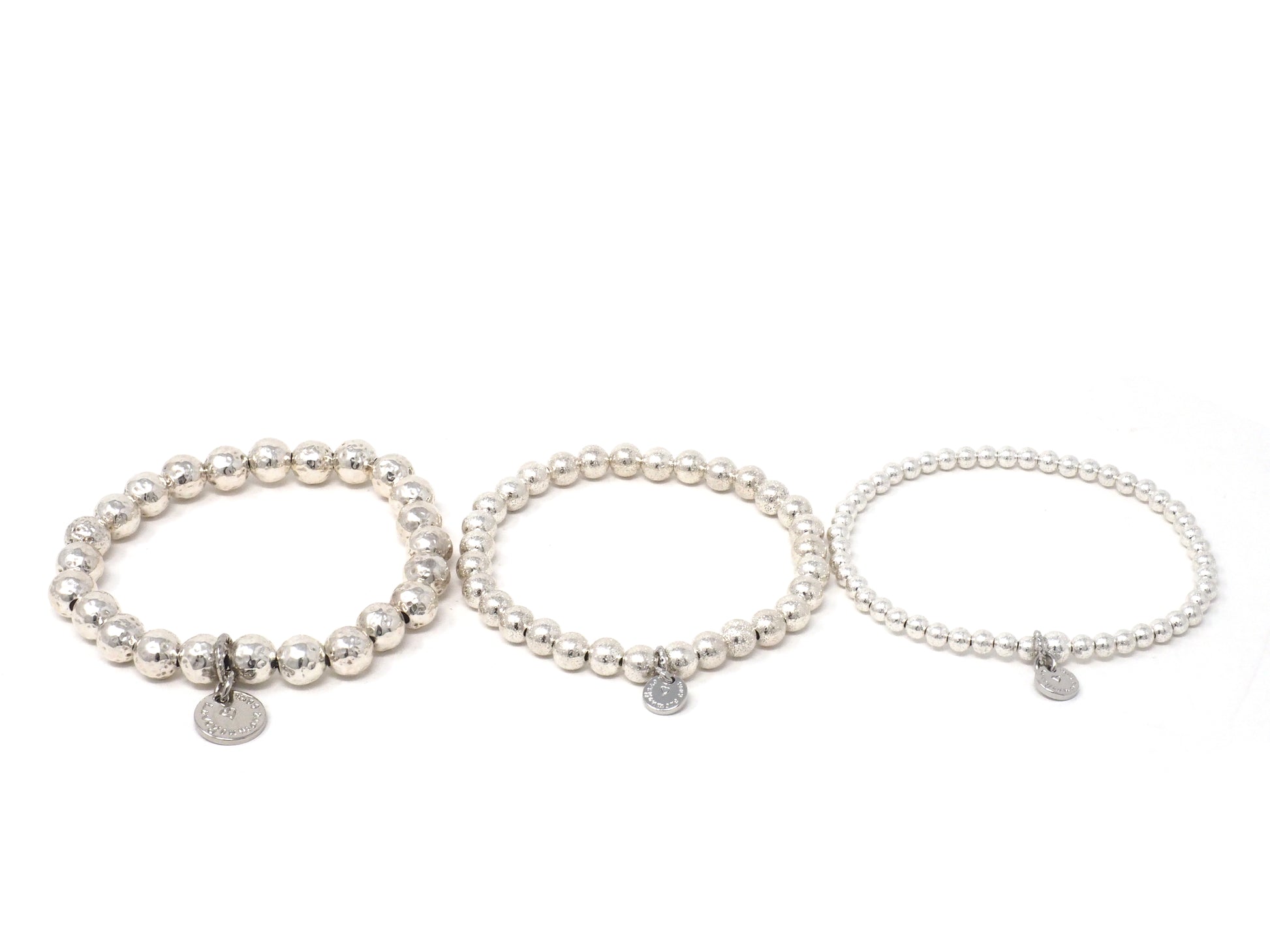 The Eternity Bracelet in Silver Shimmer