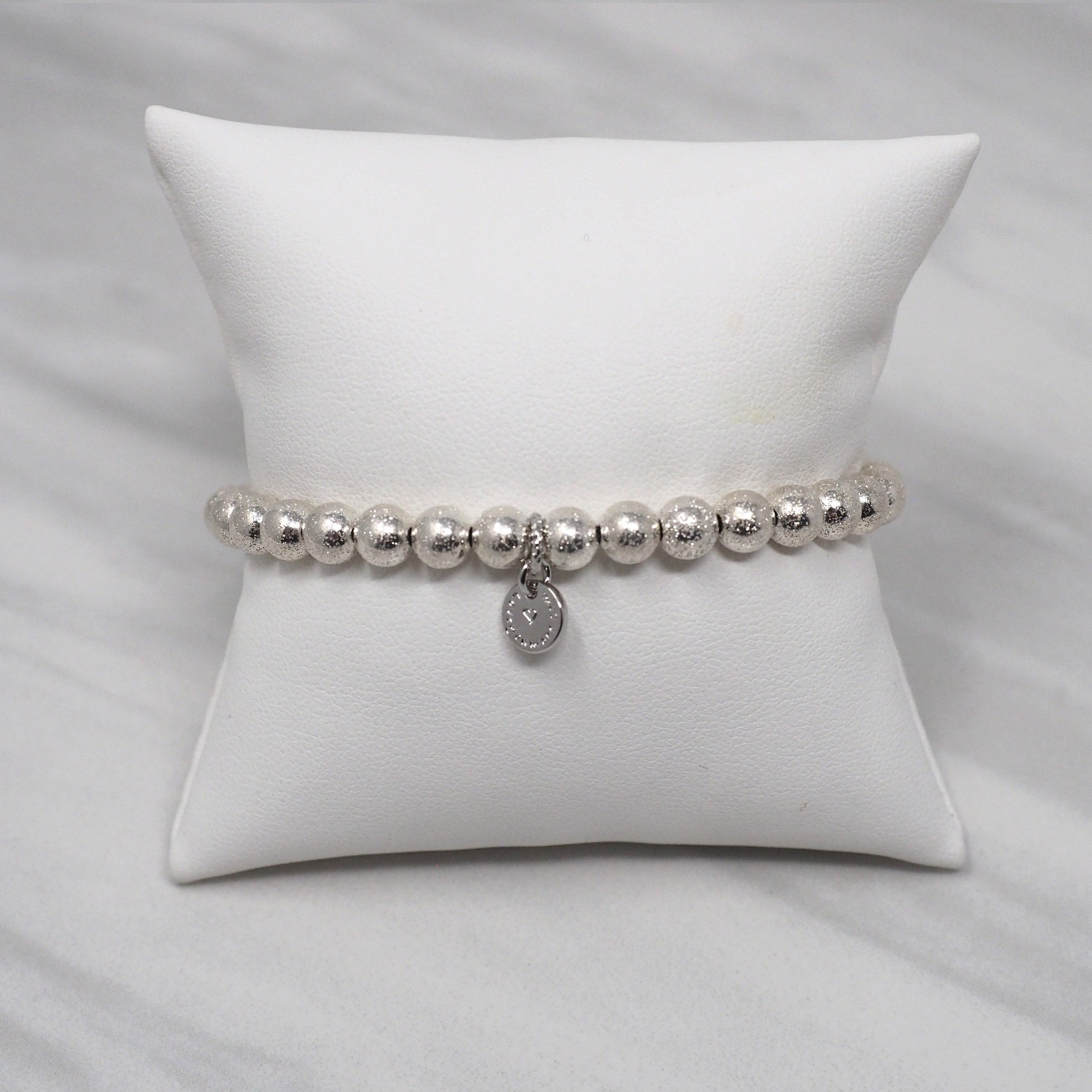 The Eternity Bracelet in Silver Shimmer
