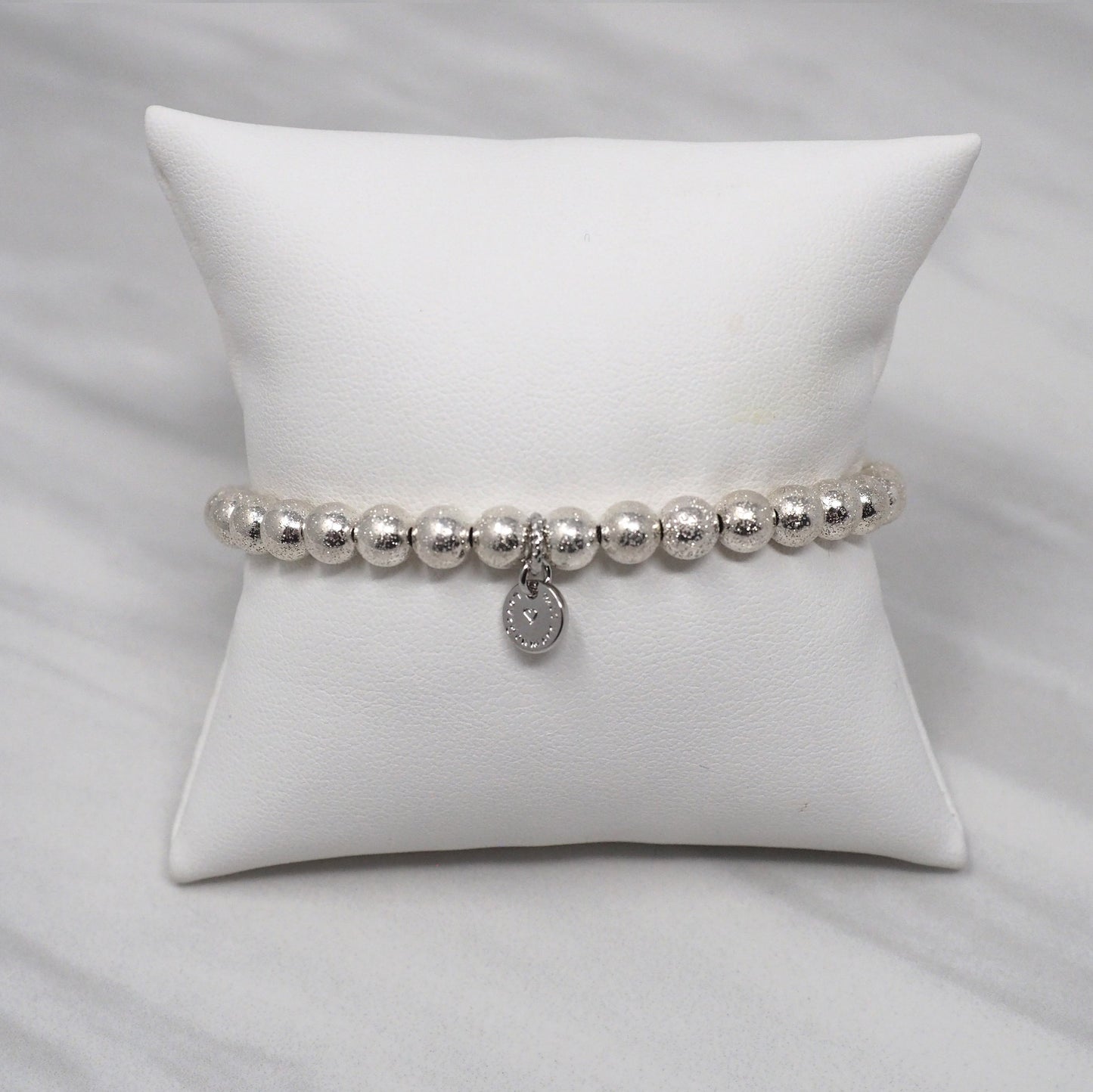 The Eternity Bracelet in Silver Shimmer