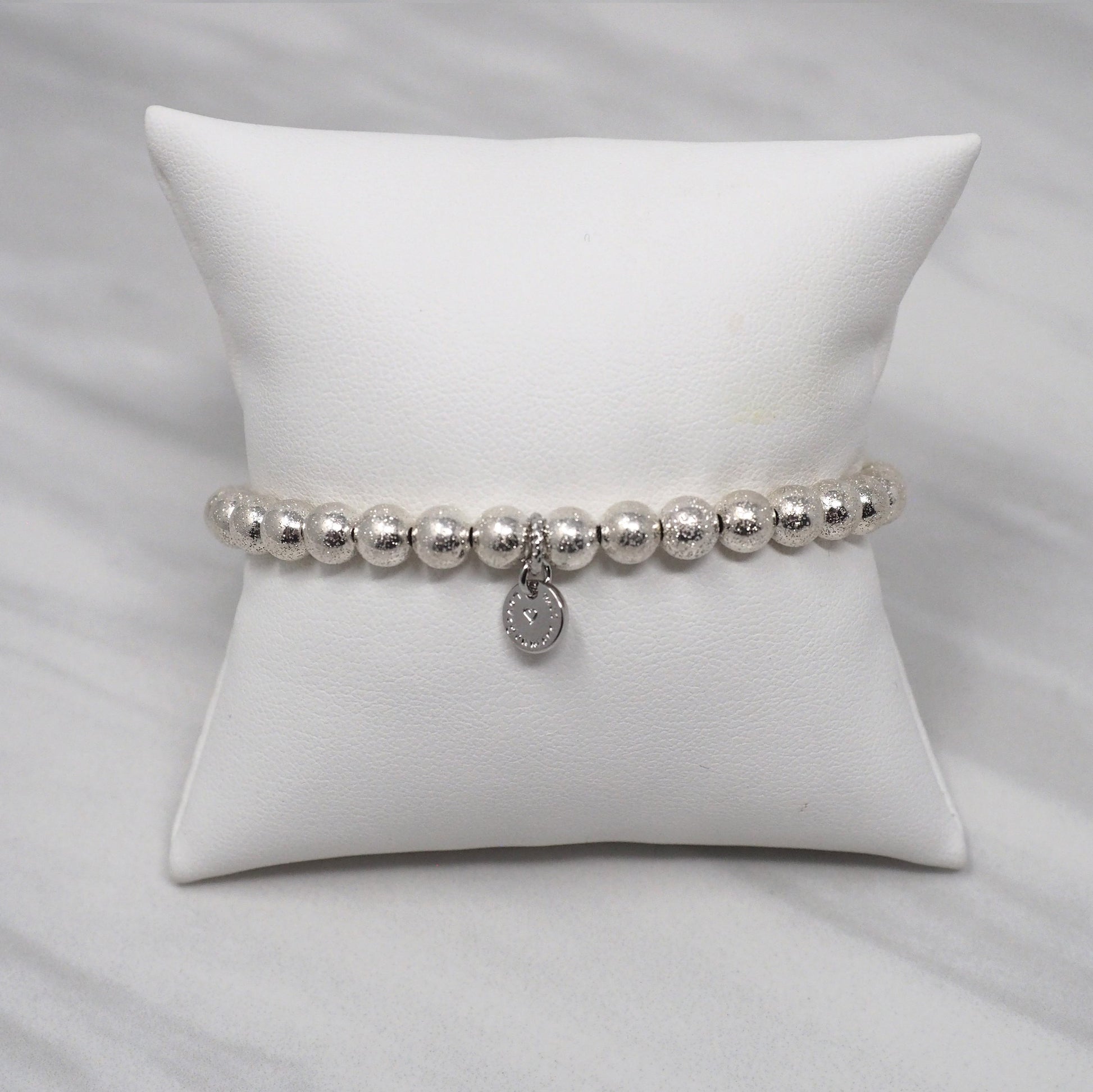 The Eternity Bracelet in Silver Shimmer