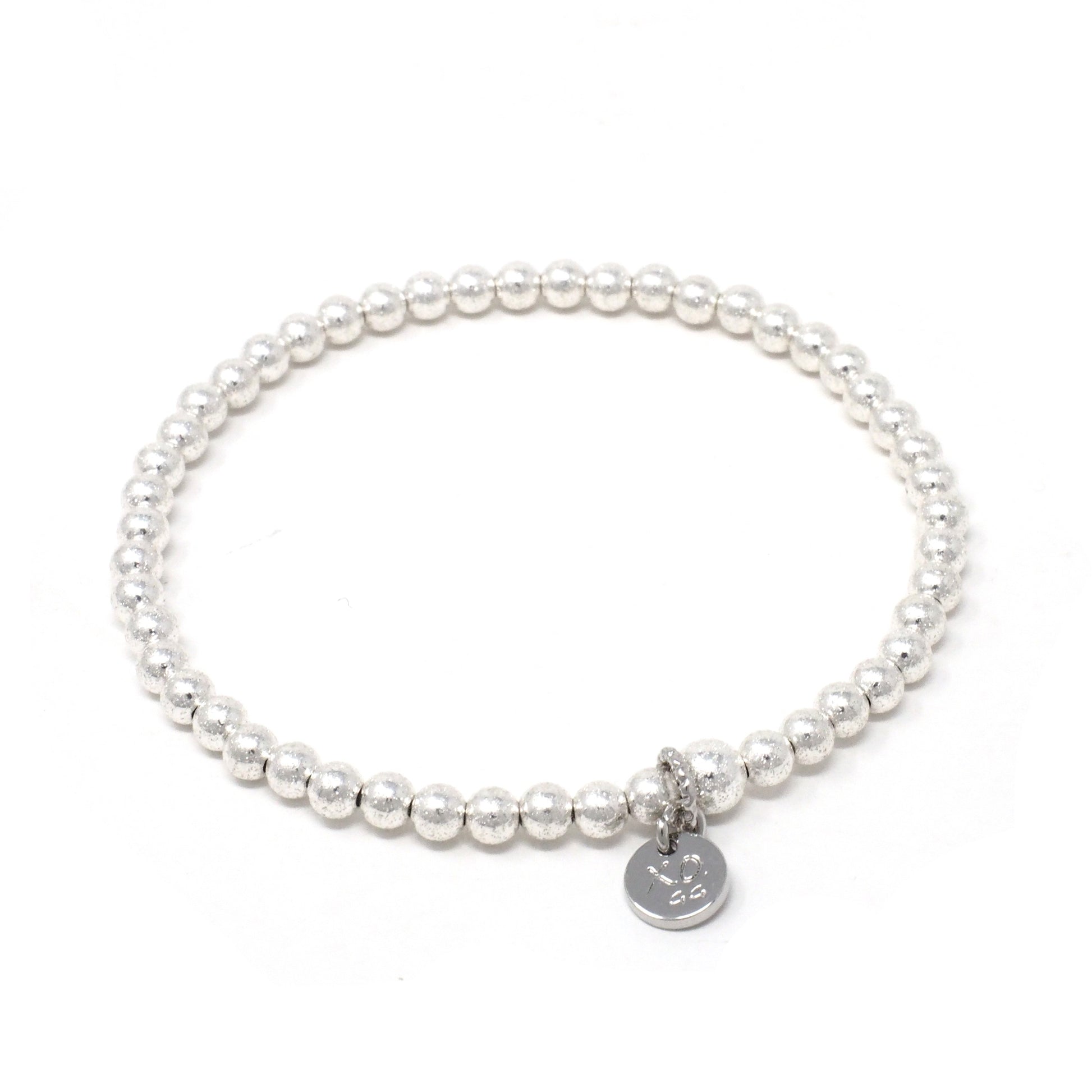 The Eternity Bracelet in Silver Shimmer