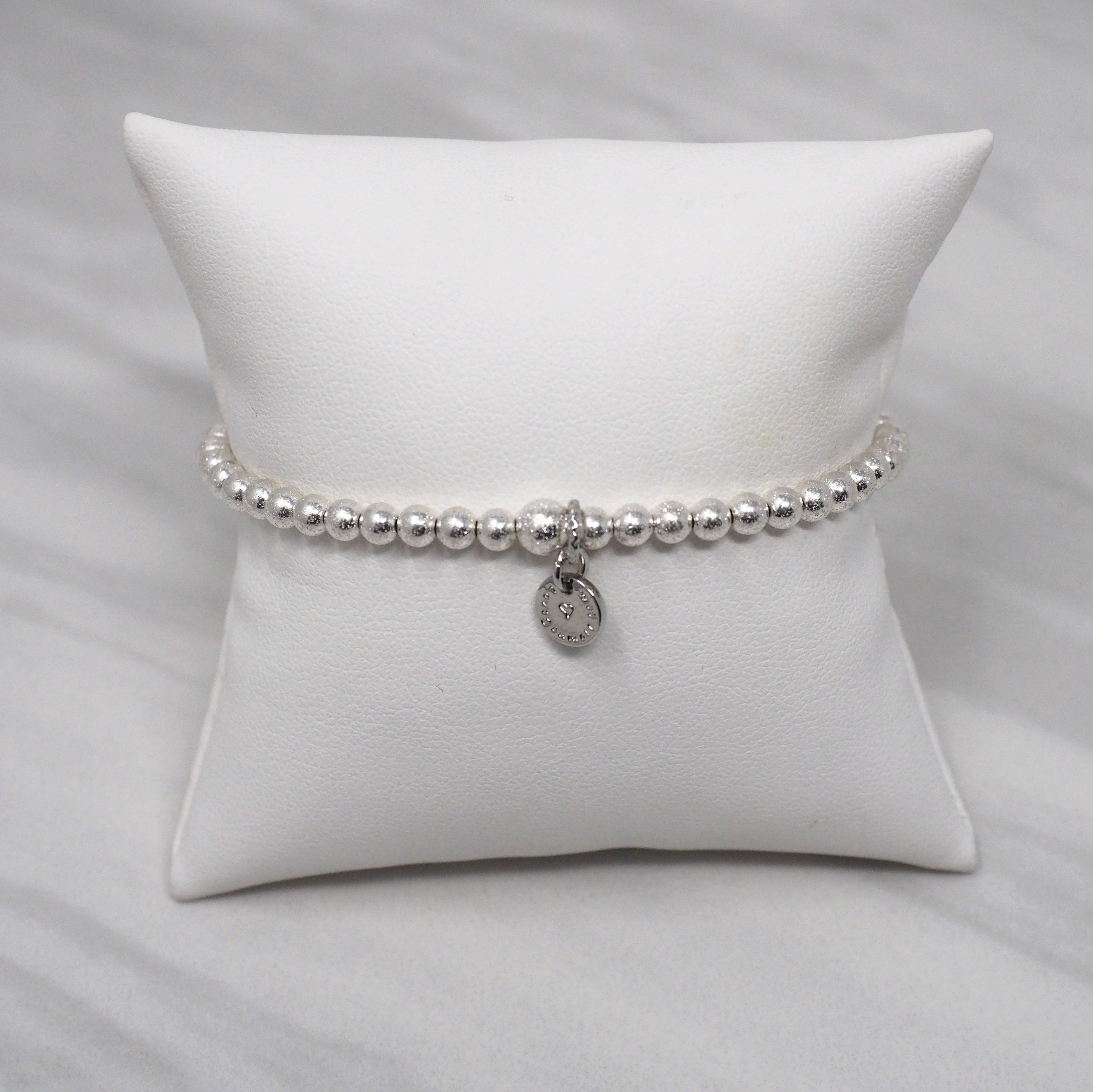 The Eternity Bracelet in Silver Shimmer