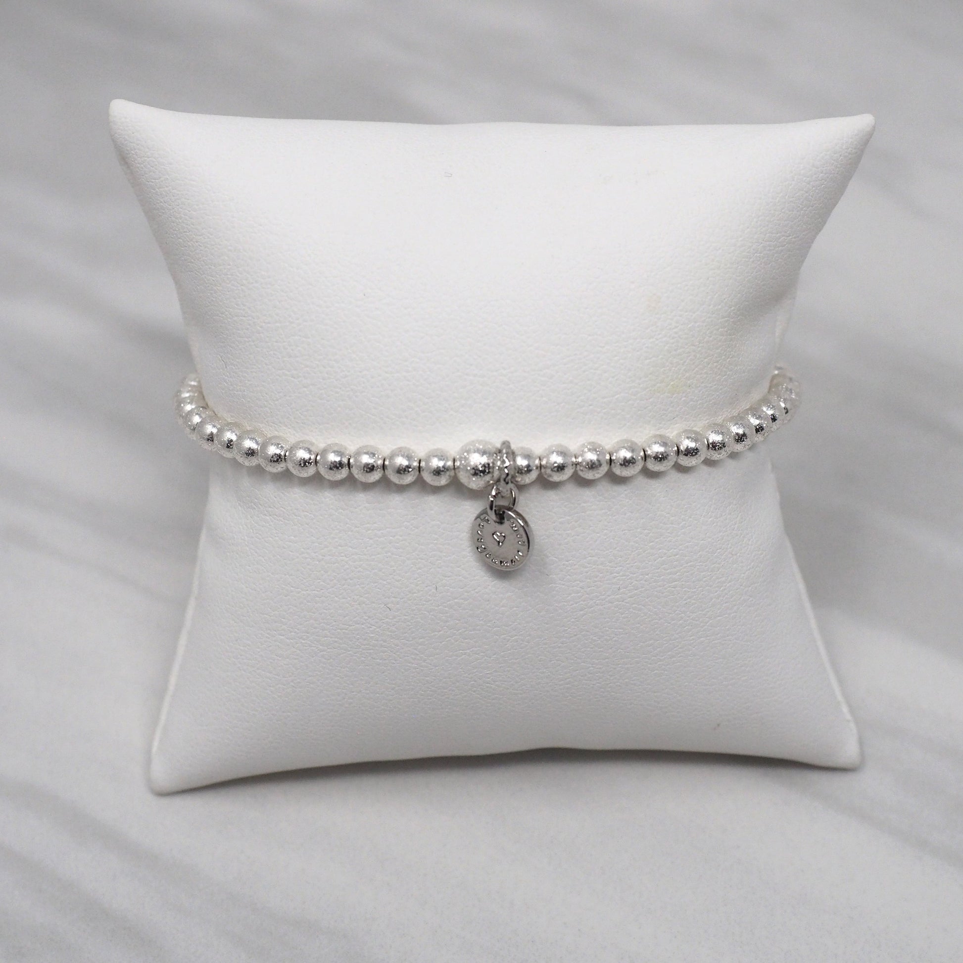 The Eternity Bracelet in Silver Shimmer