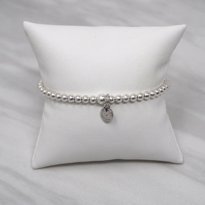 The Eternity Bracelet in Silver Shimmer