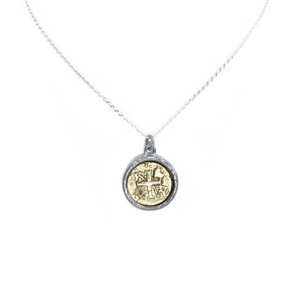 The Cross Coin Necklace