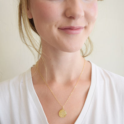 St. Benedict Necklace in Enamel