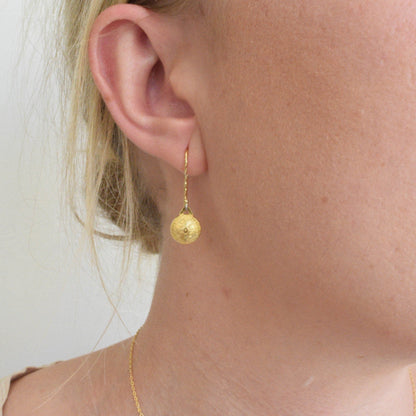 The St. Benedict Gold Earrings