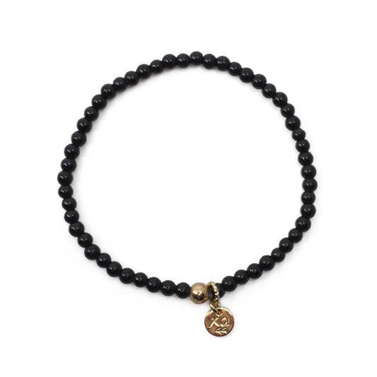 The Mini Luna Bracelet in Black