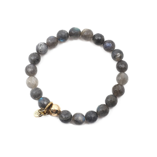 The Luna Bracelet in Labradorite