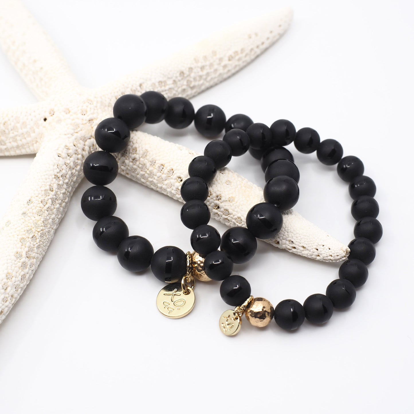 The Luna Bracelet in Black Onyx
