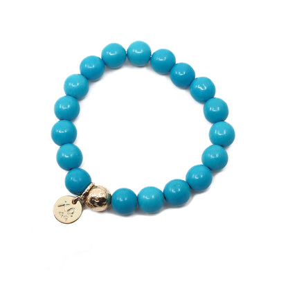 The Luna Bracelet in Teal