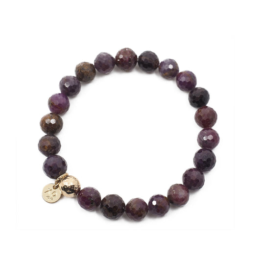 The Luna Bracelet in Ruby